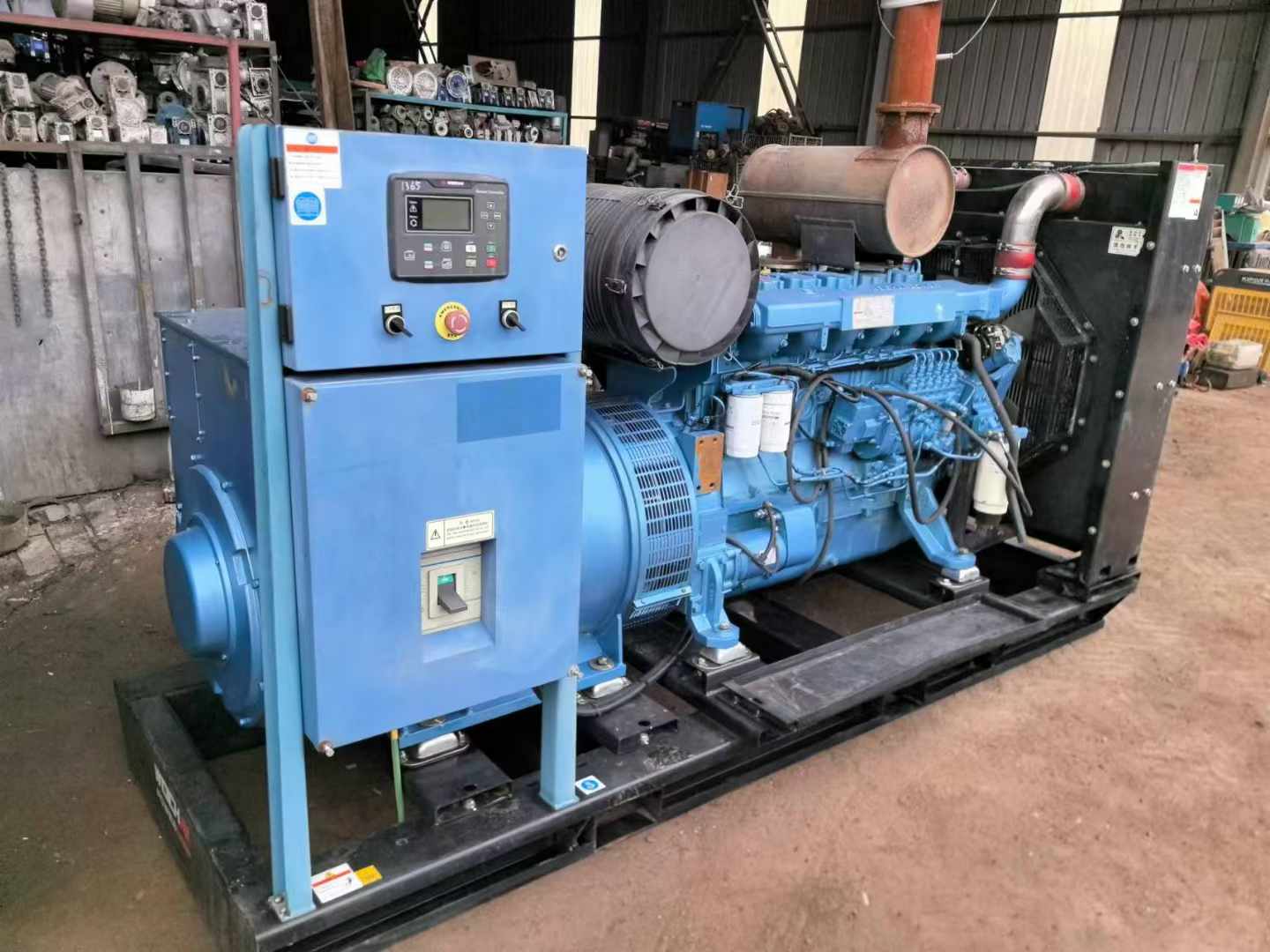 麦盖提500kW 柴油发电机组可带动设备功率的计算公式是什么？